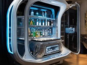 太空人网红酒柜饰品:探索时尚家居新潮流