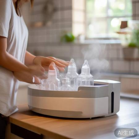 沸水消毒奶瓶不科学，建议用消毒