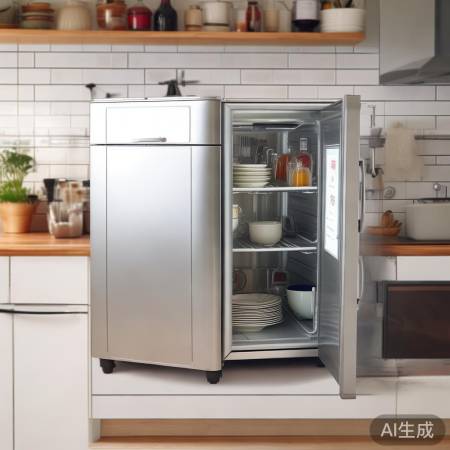 “臭氧消毒柜，便捷小巧”