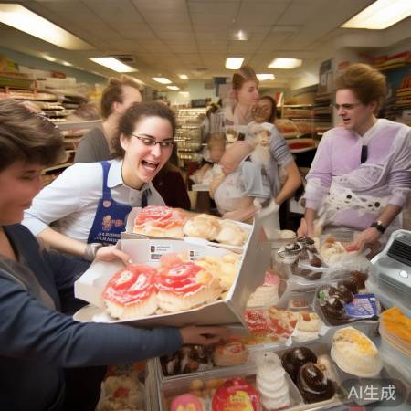 蛋糕买一送二，库存积压品牌受损