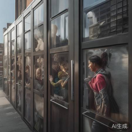 小区防盗门关不上，心头肉闹心