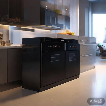 乐安集成灶，一机多能，空间省心