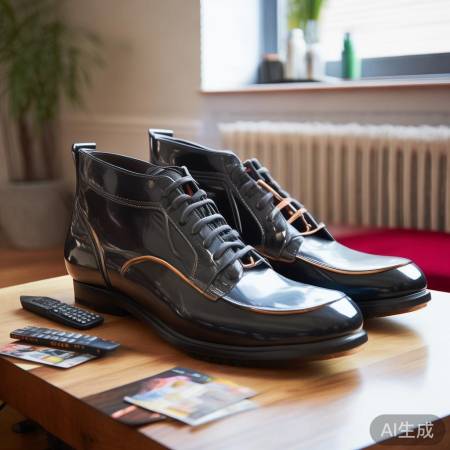 奇特平底鞋形电视机