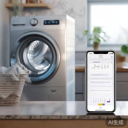 智能互联洗衣机，随时随地掌控。