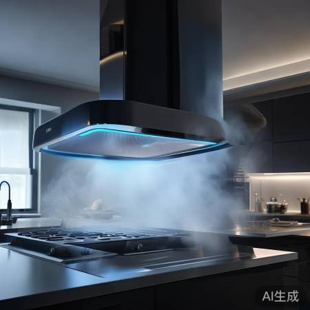 智能油烟机，连接传感器线，享自