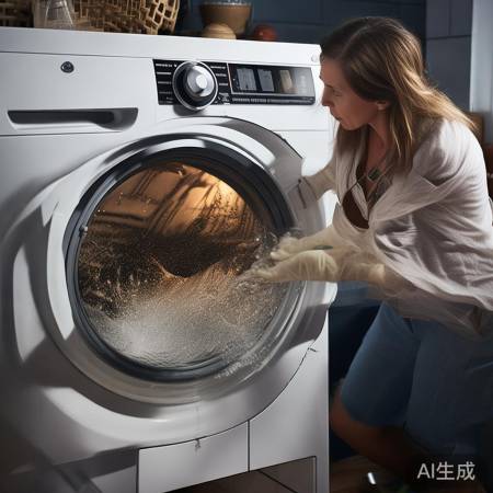 勿将易燃易爆入洗衣机