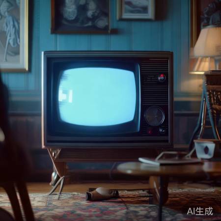 老式CRT电视易蓝屏，玻璃屏脆