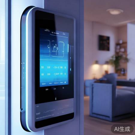 空气能制冷调控面板：智能控制，清凉一夏