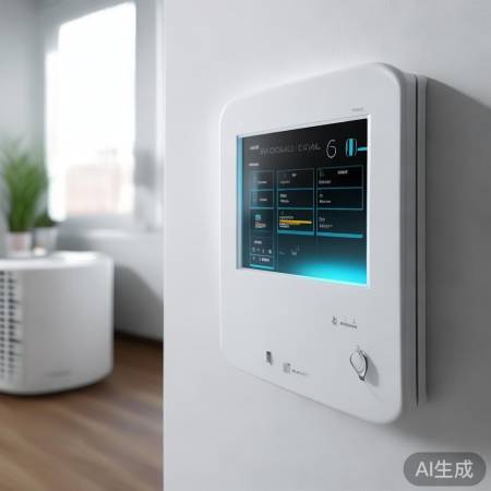 空气能制冷调控面板：智能控制，清凉一夏