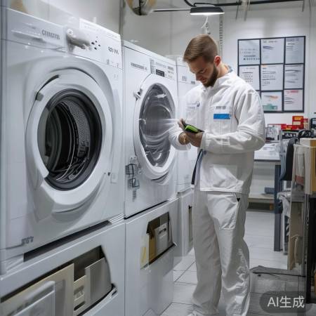 松下洗衣机总部服务详述—洗衣机出水管破裂更换方法教程