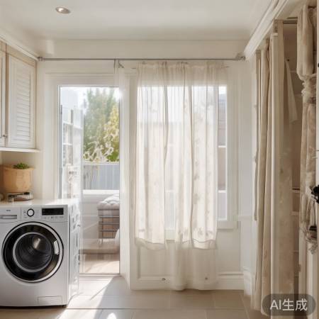 伊莱克斯洗衣机客服热线全天候在线阐释=洗衣机阳台窗帘轨道选购指南