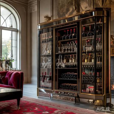 客厅摆红酒酒柜装饰品是否合适？提升家居品味新选择