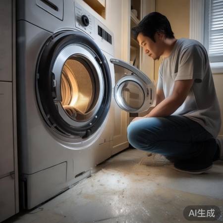 免清洗洗衣机底部漏水原因分析及解决方法