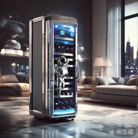 太空人网红酒柜饰品：探索时尚家居新潮流