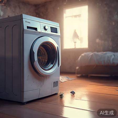 梦见洗衣机在地上有虫的寓意及解析