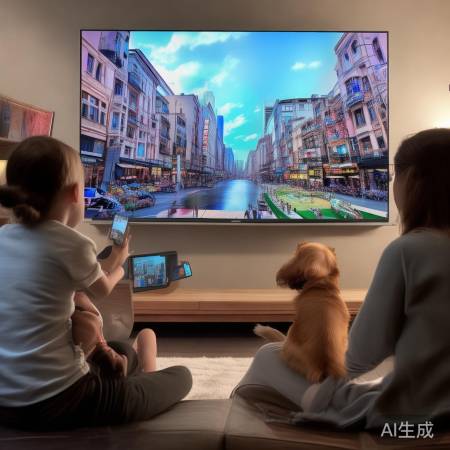 小米98寸电视效果图抢先看，超大屏视觉盛宴