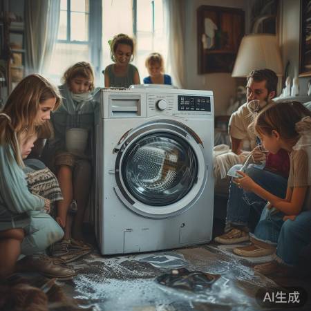 小孩全自动洗衣机进水口位置及维护技巧