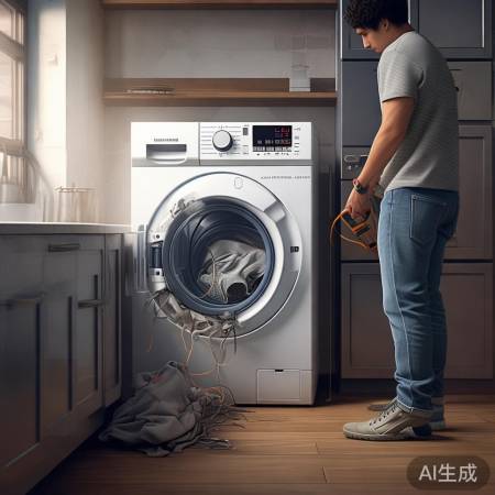 西屋洗衣机故障应急处理分析←洗衣机不转不脱水怎么办？快速解决技巧分享