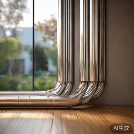 中央空调管道安装技巧：远离墙面更佳