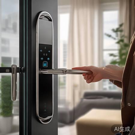 欧派智能指纹锁400在线客服剖析=智能锁指纹锁开箱体验：轻松掌握安全新生活