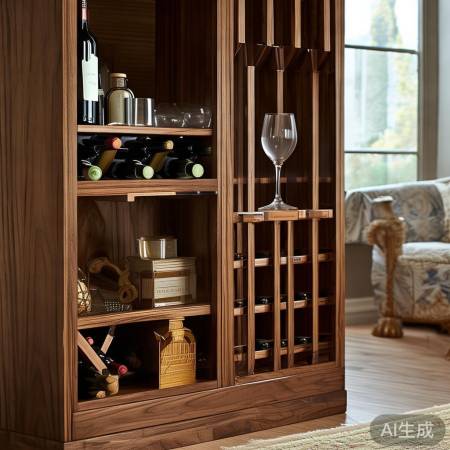 尤勒凯夫红酒柜维修热线讲解(红酒柜斜层板设计：美观与实用的完美融合)