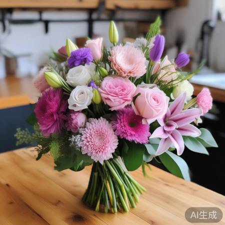 冰箱花送男朋友，寓意美好，实用首选
