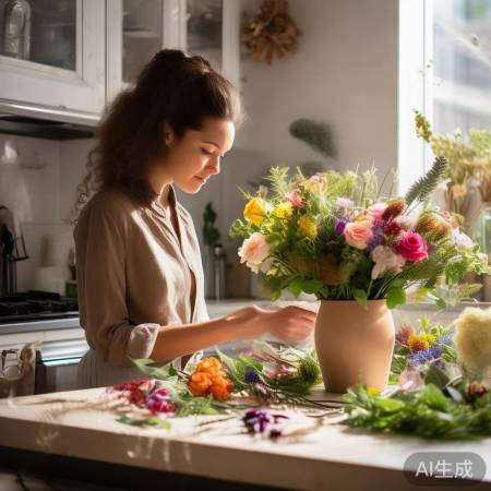冰箱花送男朋友，寓意美好，实用首选