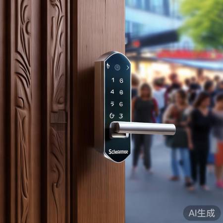 BONJEAN智能锁便捷网点教导↑智能锁施德曼猫眼：安全与便捷的家居守护者