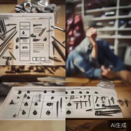 防盗门螺丝型号识别方法详解