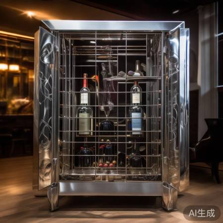 红酒柜金属构件定制：打造个性化家居艺术品