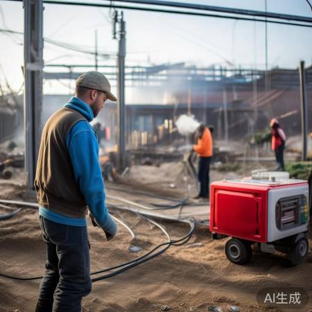 工地热水器断电难题解决：温度恒定不中断