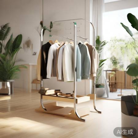 智能生活新选择：指纹锁遥控凉衣架，一触即达！