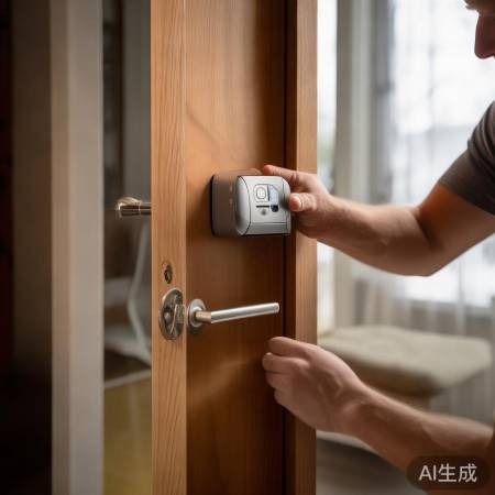 入户大门指纹锁尺寸全解析：选购指南