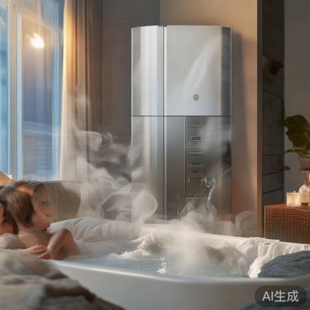博浪热水器空气能客服快速联系方式教导↑美的空气能图详解：高效节能，舒适生活新选择