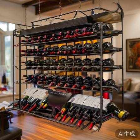 酒柜红酒瓶架吊架安装攻略：轻松提升家居品味