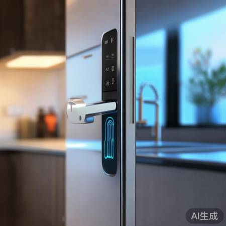 红菲指纹锁客服上门告诉你☞柜门指纹锁连接蓝牙，轻松实现智能生活新体验