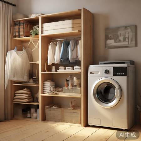 夏普洗衣机24小时报修服务阐释〖亿娜洗衣机置物架：轻松整理家居好帮手〗