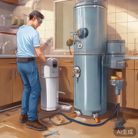 三星热水器售后守护热线详述【小厨宝与热水器连接图解：家庭热水新选择】