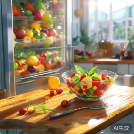澳柯玛冰箱客服攻略梳理，冰箱巧用，水果沙拉制作攻略