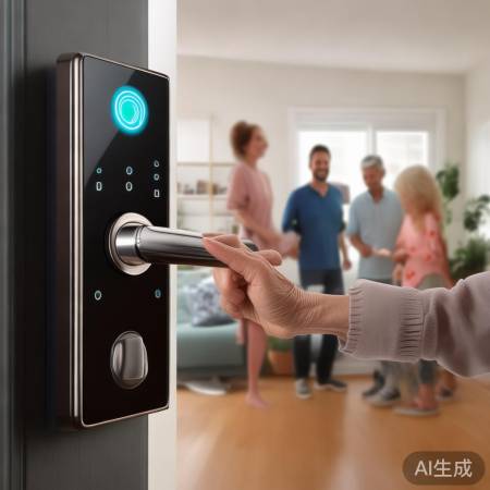 四季沐歌智能指纹锁全国维修咨询热线分解ぁ德堡盾指纹锁：一键新增指纹，智能生活新体验